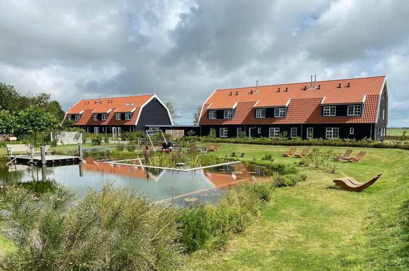 De accommodatie Nieuw Leven van buiten gezien