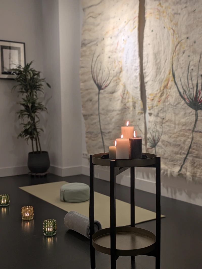 Meditatie en zwemvijver